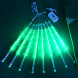 Elegant Christmas Meteor Shower LED String Lights Image - 2