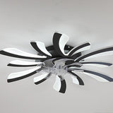 Elegant Creative 8 Blade Sunburst Ceiling Fan Light Image - 6