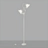 Elegant Floral and Green Metal Stand Floor Lamp Image - 14