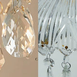 Elegant Glass Pendants Mini Semi-Flush Mount Light Image - 7