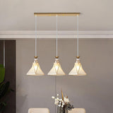 Elegant Gold Cone Kitchen Island Pendant Lights Image - 4