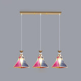 Elegant Gold Cone Kitchen Island Pendant Lights Image - 5