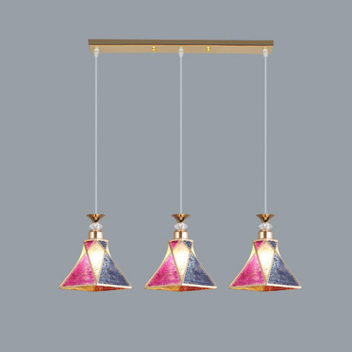 Elegant Gold Cone Kitchen Island Pendant Lights Image - 7