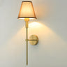 Elegant Gold Cylindrical Metal LED Wall Sconce Image - 10