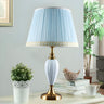 Elegant Romantic Pink Vase Base LED Metal Table Lamp Image - 5