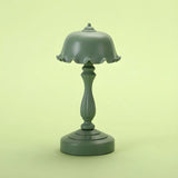 Elegant Simple Flower Resin Bedroom LED Table Lamp Image - 22