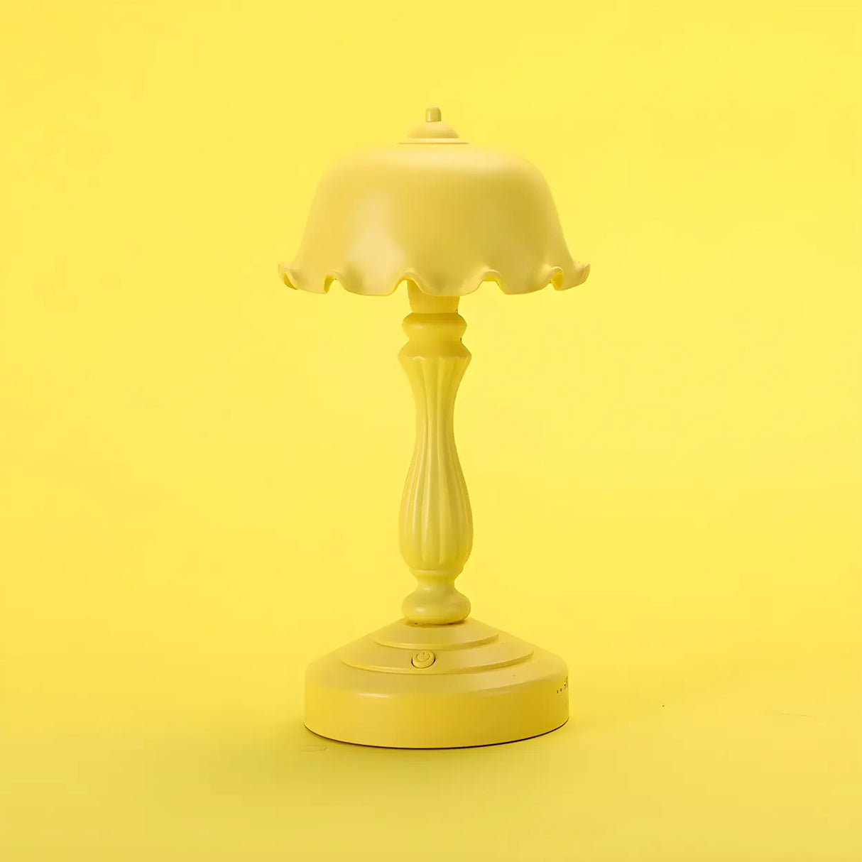 Elegant Simple Flower Resin Bedroom LED Table Lamp Image - 29