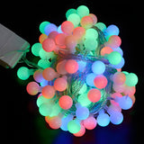 Elegant White Globe Dimmable String Lights Bulbs Image - 8