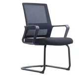 Ergonomic Black Mesh Task Swivel Base Office Chair Image - 2