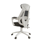 Ergonomic High-Back Mesh Black Adjustable Office Chair Image - 19