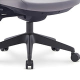 Ergonomic Mesh Black Adjustable Office Chair with Wheels Image - 17