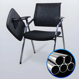 Ergonomic Modern Mesh Conference Black Office Chair Image - 11