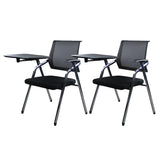 Ergonomic Modern Mesh Conference Black Office Chair Image - 15