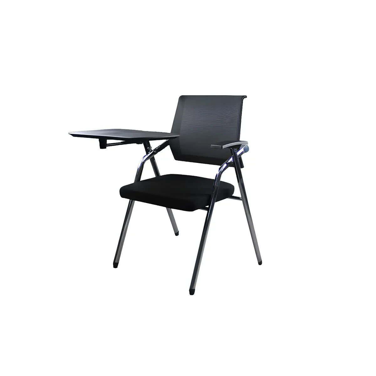 Ergonomic Modern Mesh Conference Black Office Chair Image - 23