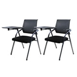 Ergonomic Modern Mesh Conference Black Office Chair Image - 24