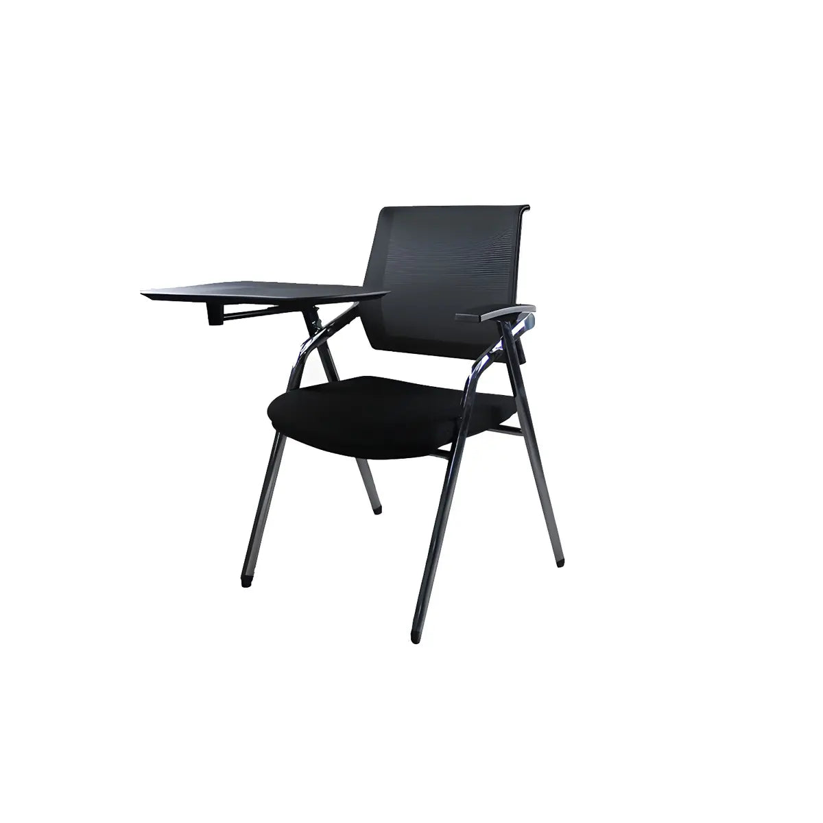 Ergonomic Modern Mesh Conference Black Office Chair Image - 26