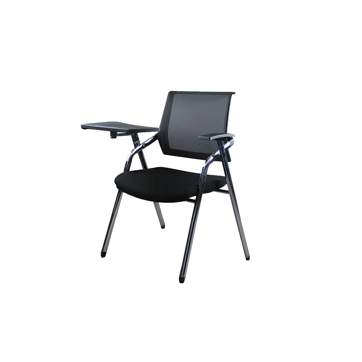 Ergonomic Modern Mesh Conference Black Office Chair Image - 29