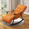 Ergonomic Stain Resistant Track Arms Rocking Chair Image - 8