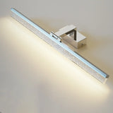 Exquisite Adjustable Clear Rectangular Vanity Lights Image - 11