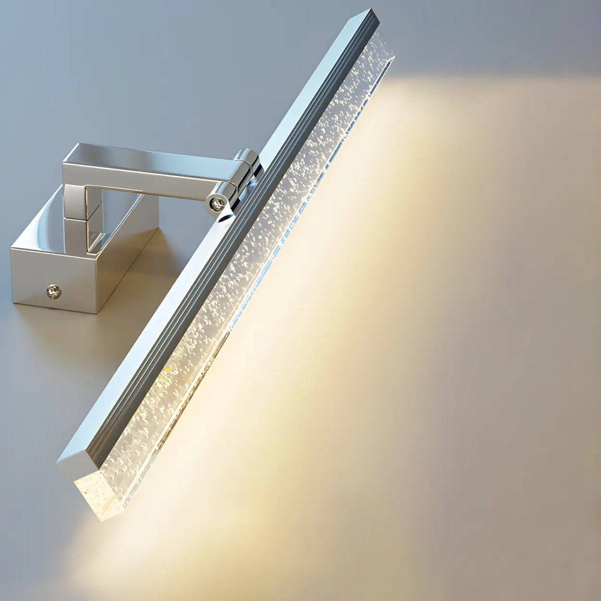 Exquisite Adjustable Clear Rectangular Vanity Lights Image - 18