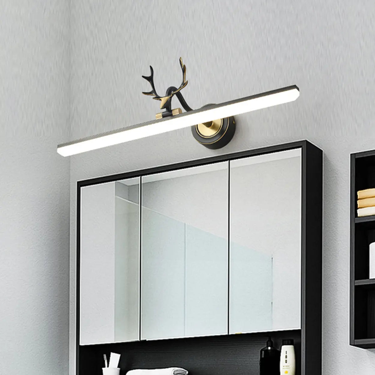 Exquisite Antler Design LED Bathroom Vanity Light Image - 6