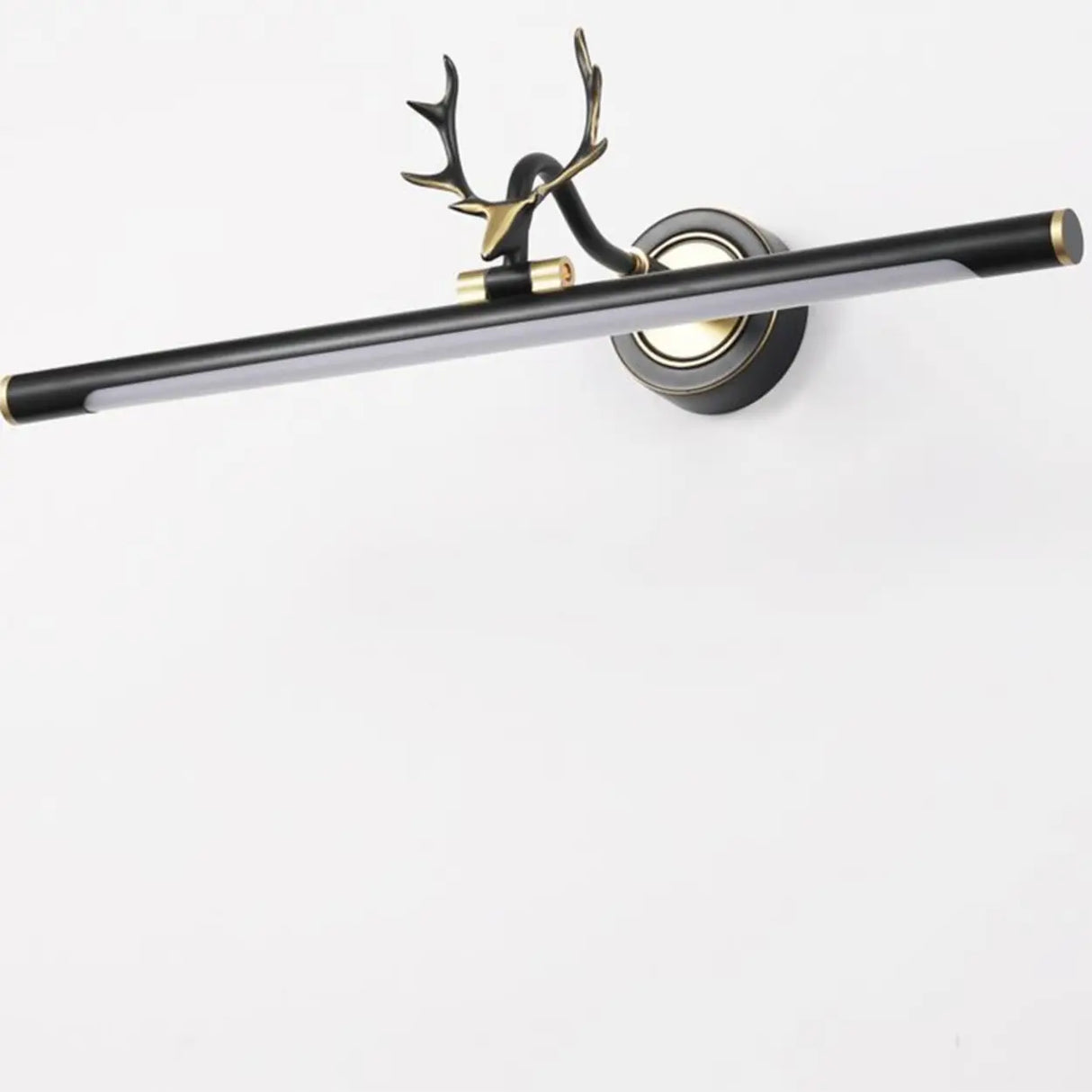 Exquisite Antler Wall Mount Bathroom Vanity Light Image - 10