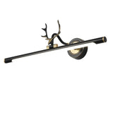 Exquisite Antler Wall Mount Bathroom Vanity Light Image - 2