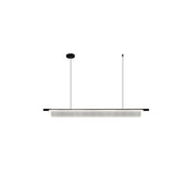 Exquisite Clear Rectangle Kitchen Island Pendant Light Image - 3