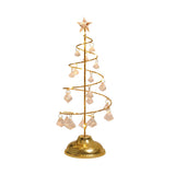 Exquisite Modern Silver Christmas Tree LED Table Lamp Image - 8