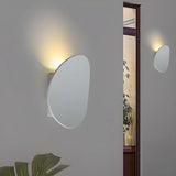 External Waterproof Oval Meatl LED Wall Light Fixture Image - 2