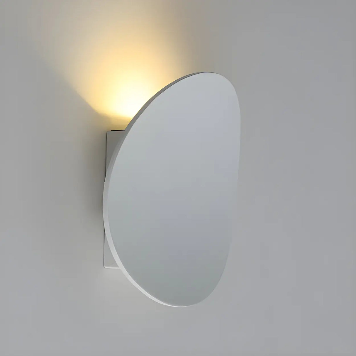 External Waterproof Oval Meatl LED Wall Light Fixture Image - 7