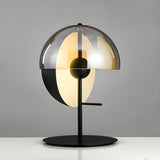 Fashion Art Translucent Dome Shade LED Metal Table Lamp Image - 3