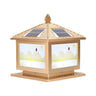 Fashion Chinese Style Solar Gold LED Post Outdoor Lamp Image - 3