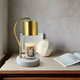 Fashion Column Metal Shade Melting Candle Table Lamp Image - 18