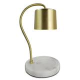 Fashion Column Metal Shade Melting Candle Table Lamp Image - 6