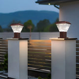 Fashion Diamond Solar LED Garden Outdoor Table Lamp Image - 4