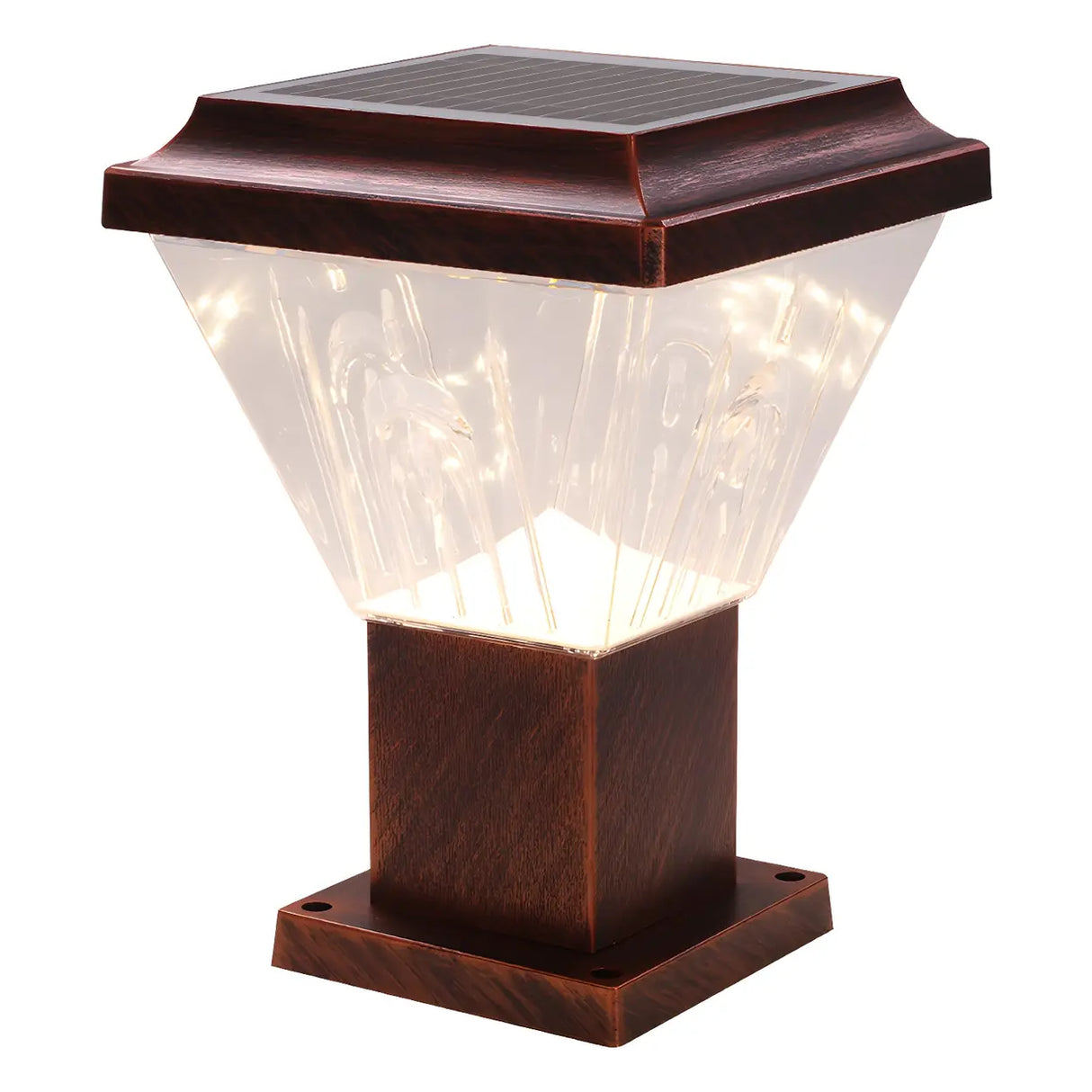 Fashion Diamond Solar LED Garden Outdoor Table Lamp Image - 8