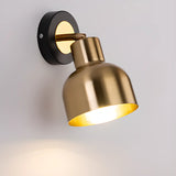 Fashion Geometric Cast Iron Small Indoor Wall Light Image - 4