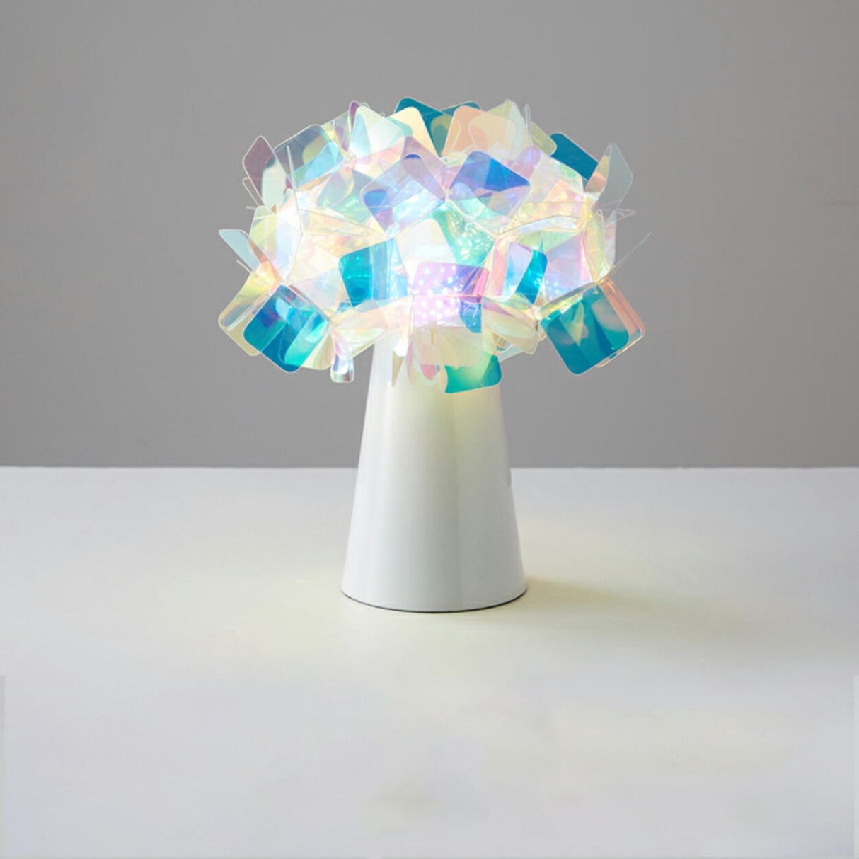 Fashion Rechargeable LED Colorful Vase Shape Table Lamp Image - 2