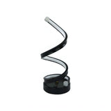 Fashion Spiral LED Metal Ambience Bedside Table Lamp Image - 10