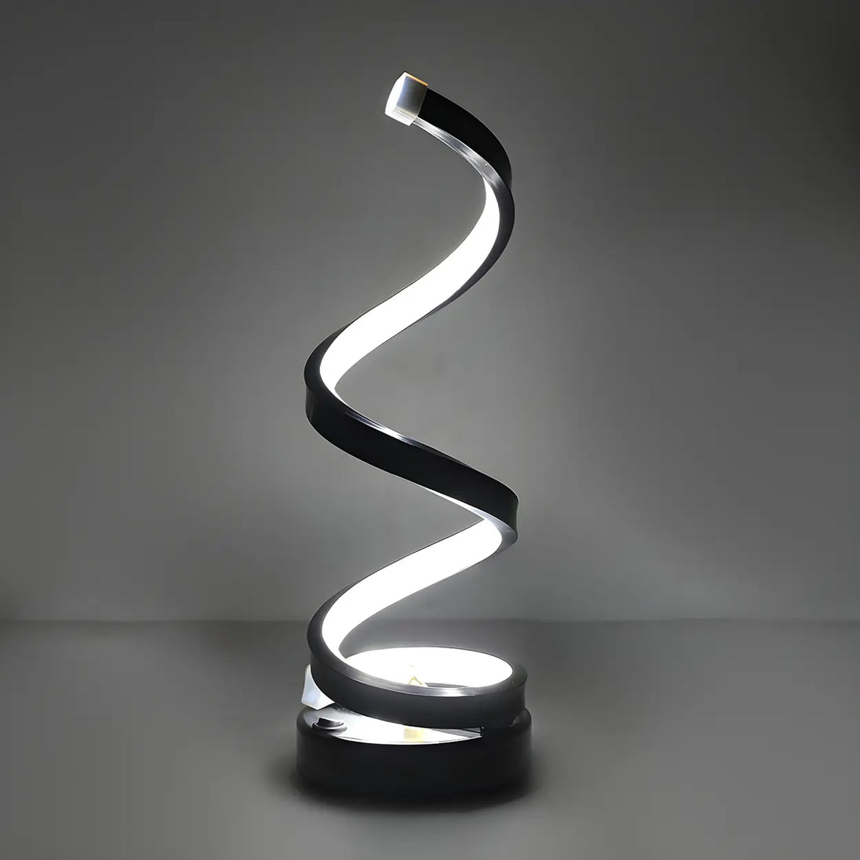 Fashion Spiral LED Metal Ambience Bedside Table Lamp Image - 11