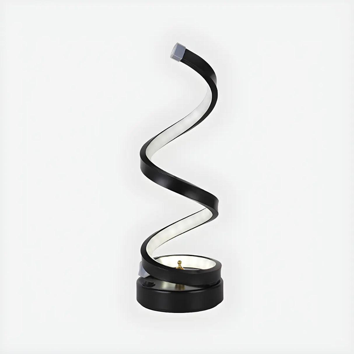 Fashion Spiral LED Metal Ambience Bedside Table Lamp Image - 17