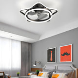 Fashionable 3-Blade Star Metal Ceiling Fan with Light Image - 15