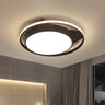 Fashionable Black Cat LED Flush Mount Ceiling Light Image - 1