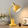 Fashionable Macaron Metal Base Modern Dome Table Lamp Image - 2