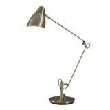 Fashional Silver Bell Shade Metal Study Table Lamp Image - 8