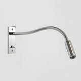 Flexible Gooseneck LED Bedside Wall Reading Light Image - 3