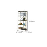 Foldable Stainless Steel Baker's Rack with Shelves Image - 16