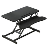 Folding Adjustable Trestle Standing Desk Converter Image - 10