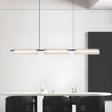 Frosted Glass 3-Light Kitchen Island Pendant Light Image - 5